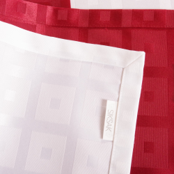 Tablecloth MAINS, square, white