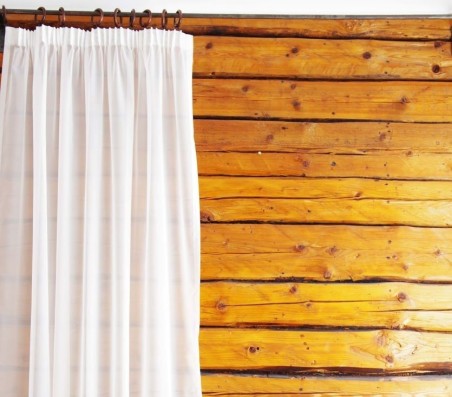 Tulle curtain LAURA 11101, v.24, natural white