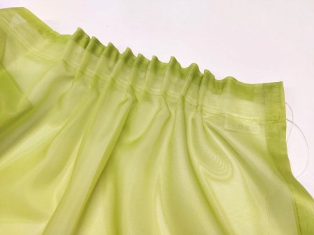 Tulle curtain LAURA 11101 v.18, light green