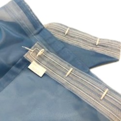 Tulle curtain LAURA 11101, v.16, blue