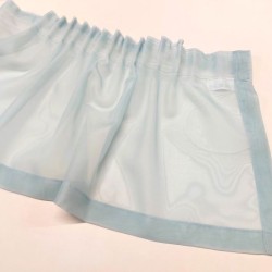 Tulle curtain LAURA 11101, v.16, blue