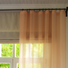 Upper curtain LAURA 11101 v.11, peach, READY CURTAIN