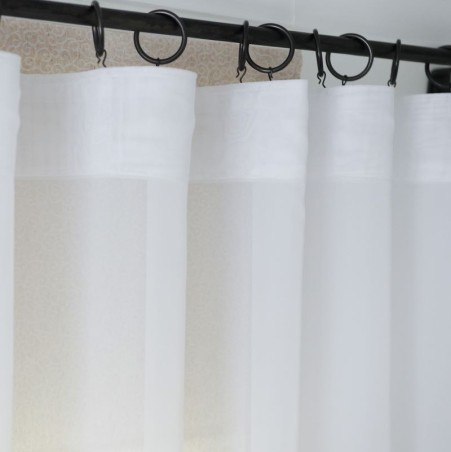 Tulle curtain LAURA 11101, v.24, natural white