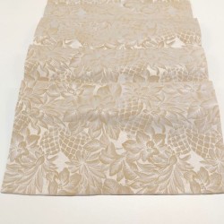 Table runner CARIBE v.322, grey-beige