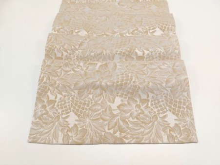Table runner CARIBE v.322, grey-beige