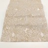 Table runner CARIBE v.322, grey-beige