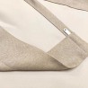 Curtain TWILIGHT v.07, light beige, ready-made curtain, with wave tape