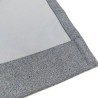 Curtain TWILIGHT v.15, dark blue, ready-made curtain, with wave tape