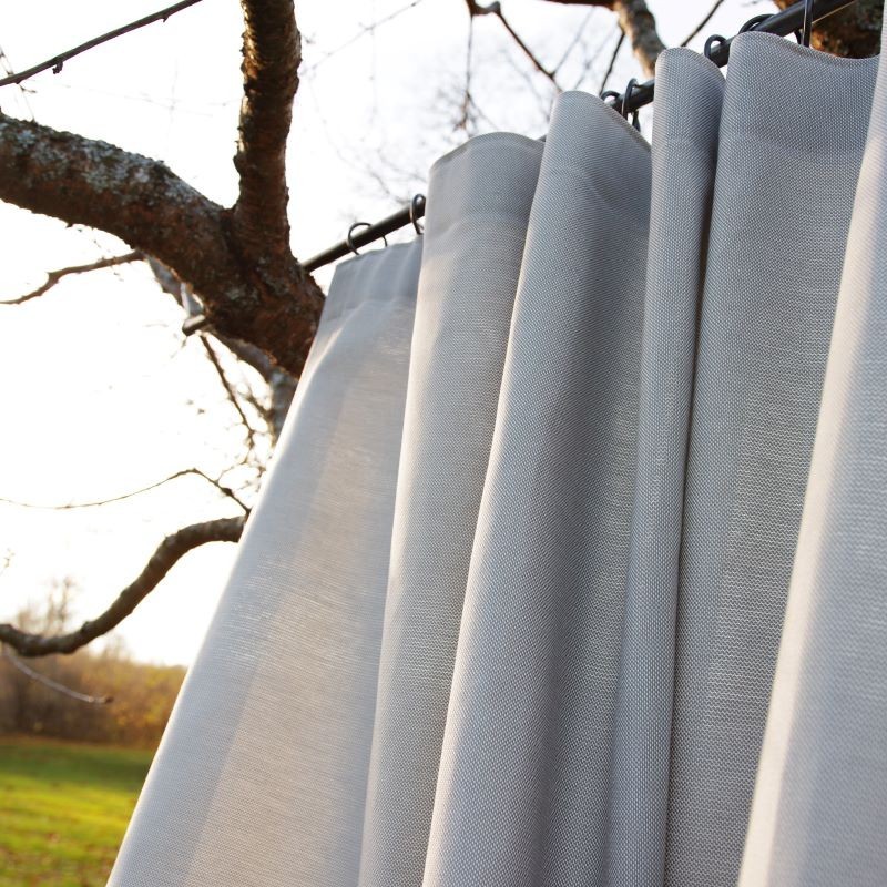 Outdoor curtain AGADIR v.00, white