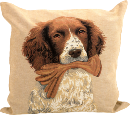 Cushion cover DOG WITH GLOVE