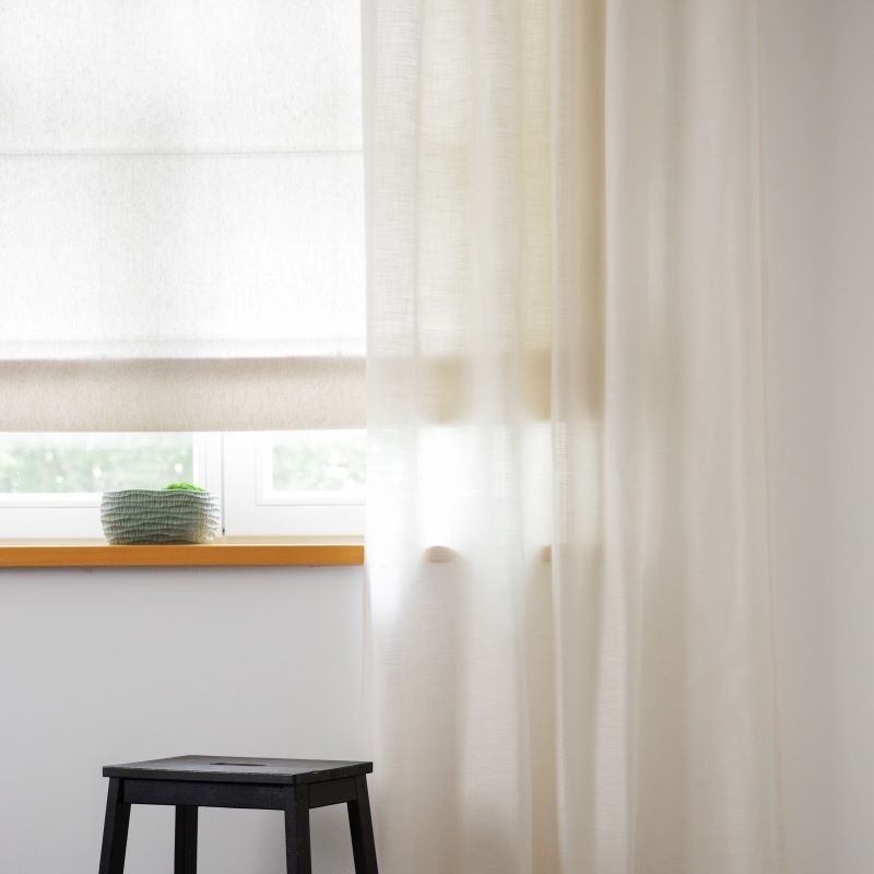 Curtain REVIVE 9025, v.707, pearl white