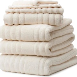 Terry towel STYLT 50x100cm, yellow