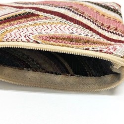 Small cosmetic bag without lining