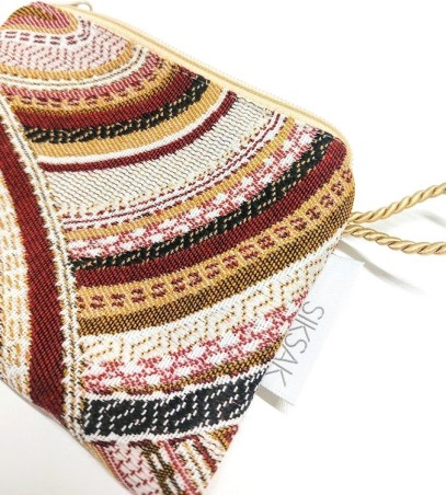 Small cosmetic bag without lining