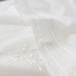 Tulle curtain ROOSI 8029, short