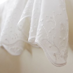 Tulle curtain ROOSI 8029, short