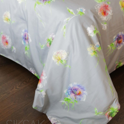 Bed linen ASTER , grey