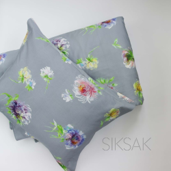 Bed linen ASTER , grey