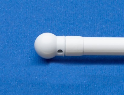 Curtain tube SILVIO, thin, for the window