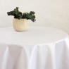 Tablecloth RASO v.35, gray, round