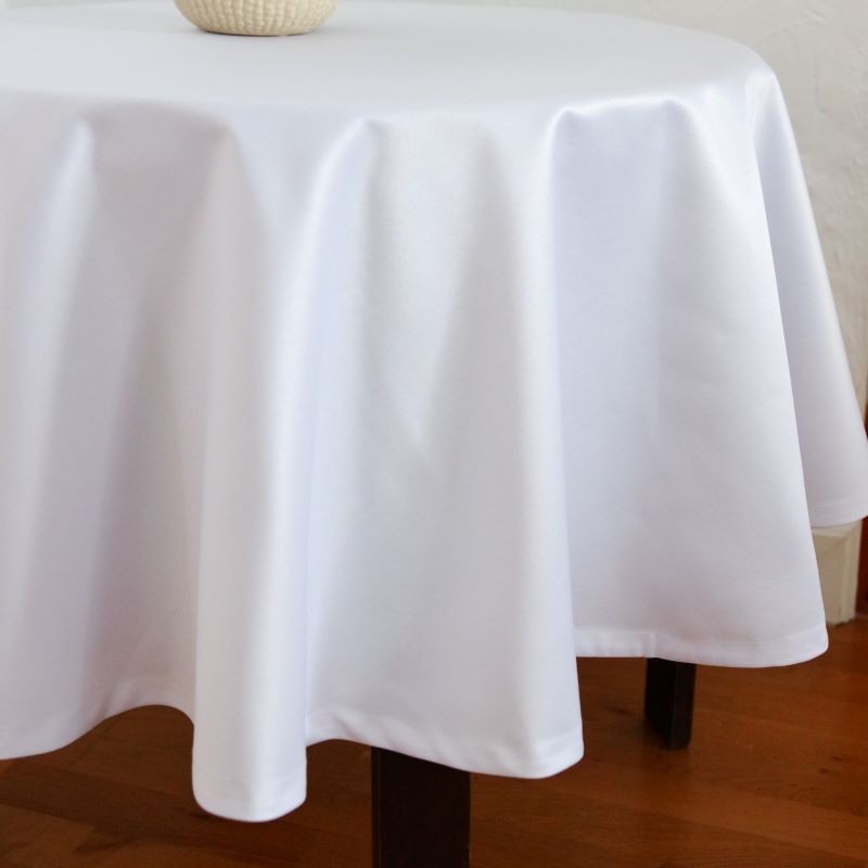 Tablecloth RASO v.35, gray, round