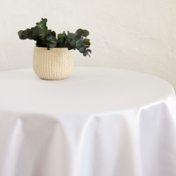 Tablecloth RASO v.31, white, rectangular, with Teflon treatment