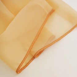 Tulle curtain LAURA 11101, v.26, light gray