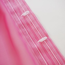 Tulle curtain LAURA 11101, v.26, light gray