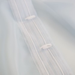 Tulle curtain LAURA 11101, v.26, light gray