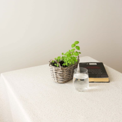 Tablecloth GAR v.33, light beige, square, with Teflon treatment