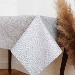 Tablecloth GAR v.304, grey, rectangular, with Teflon treatment, custom size