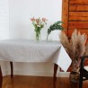 Tablecloth GAR v.304, grey, rectangular, with Teflon treatment, custom size