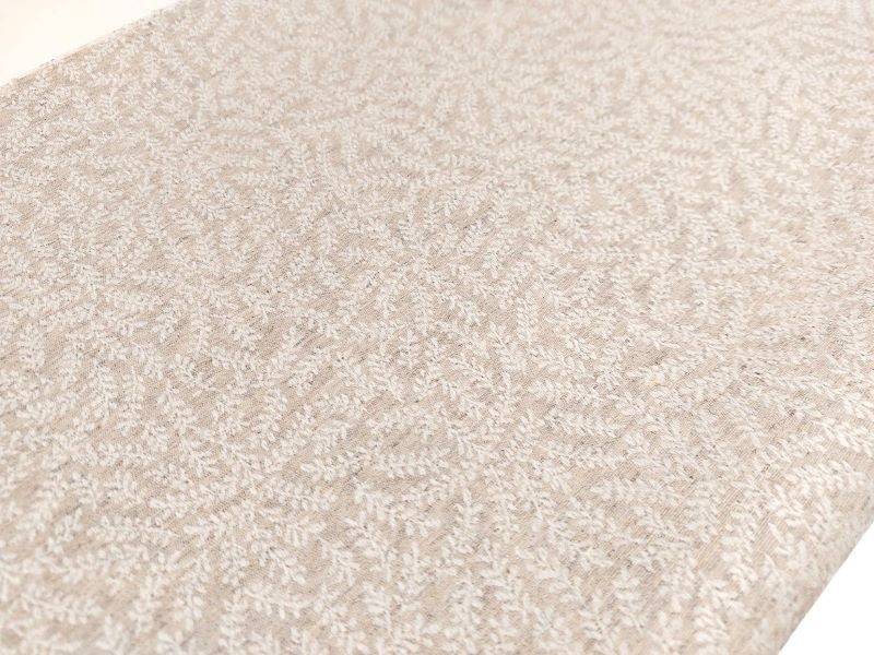 Tablecloth GAR v.33, light beige, square, with Teflon treatment