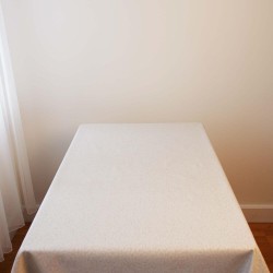 Tablecloth GAR v.33, light beige, square, with Teflon treatment