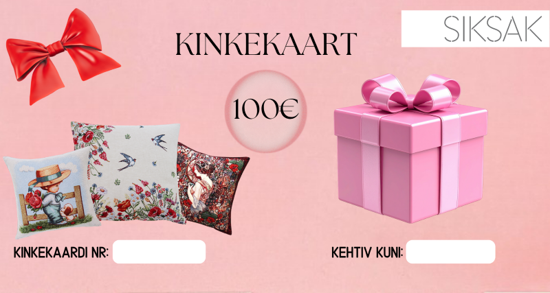 Gift card 100EUR