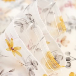 Tulle curtain ROOSI 8029, short
