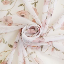 Tulle curtain SPROUTS v.02