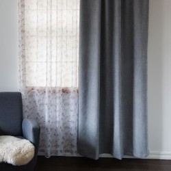 Tulle curtain SPROUTS v.02