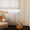 Tulle curtain SPROUTS v.02
