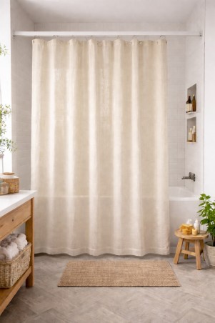 Outdoor curtain AGADIR v.00, white