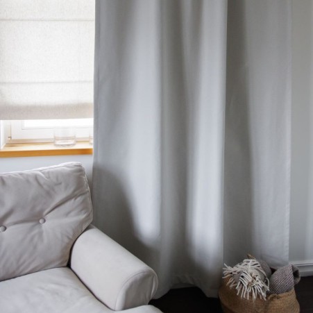 Blackout curtain SATEN v.907, gray