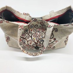 Carrying bag ART, with zipper