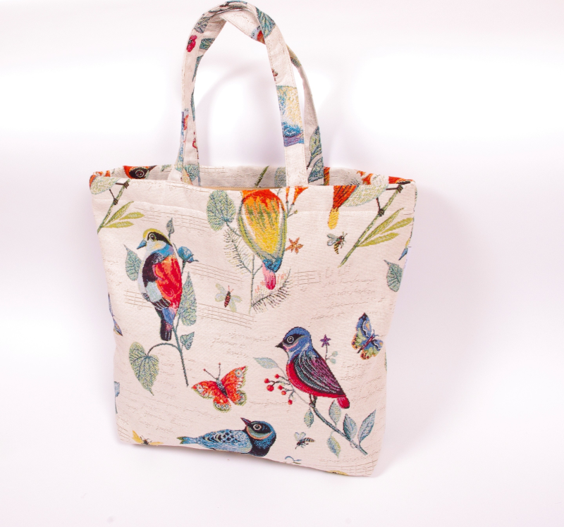 Tote bag LINNUD, with zip