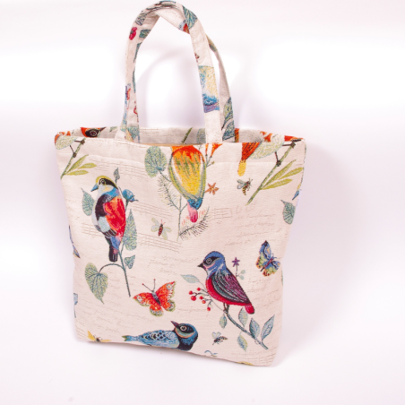 Tote bag LINNUD, with zip