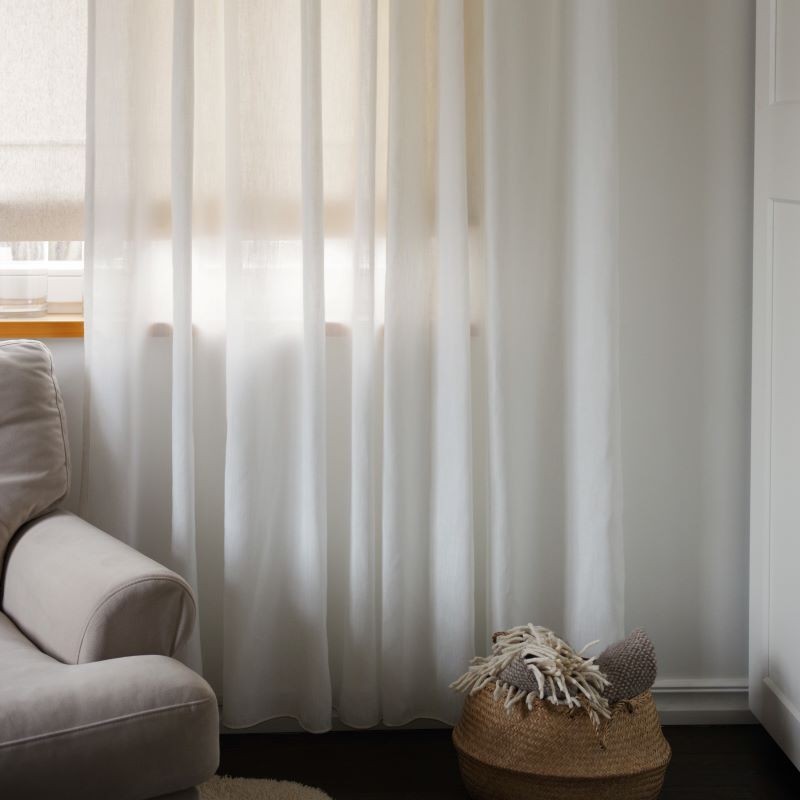 Curtain WHITE v.503, white