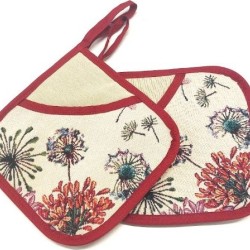 Pot holders IXORA, with pocket