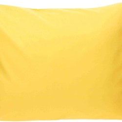 Pillowcase cotton, 50x60cm, yellow
