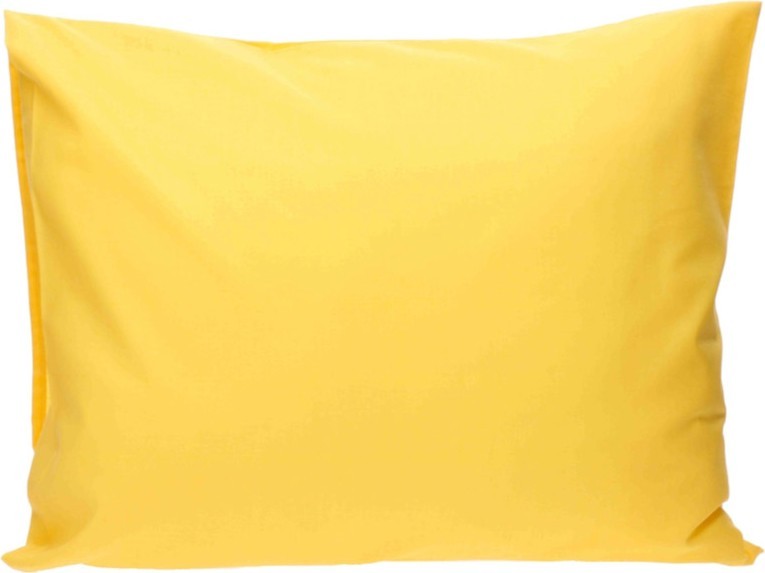 Pillowcase cotton, 50x60cm, yellow