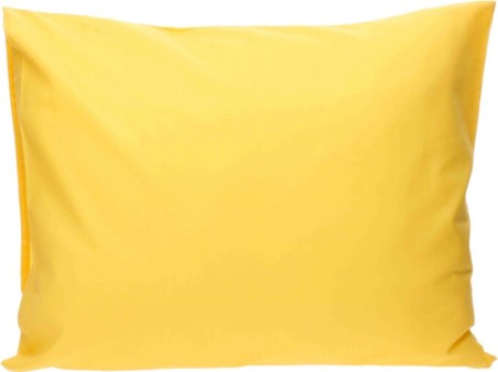 Pillowcase cotton, 50x60cm, yellow