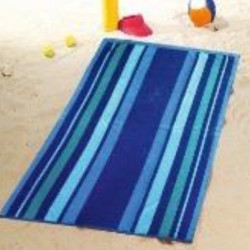 Beach towel, 100x160cm, striped